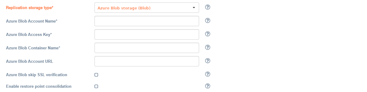 manage clouds target type nfs