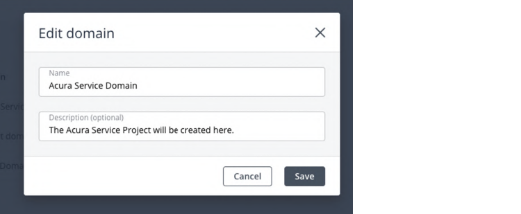 Virtuozzo: create domain to deploy