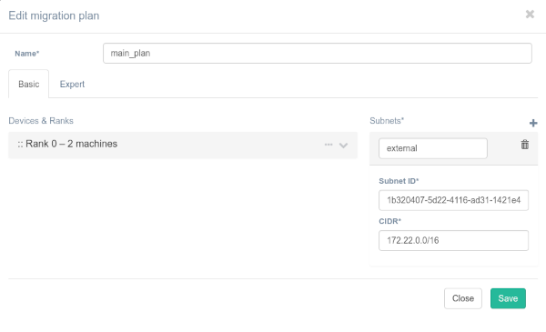 dr edit drplan dialog