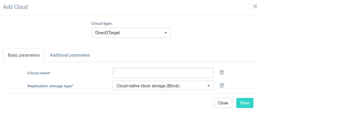direct2target cloud config
