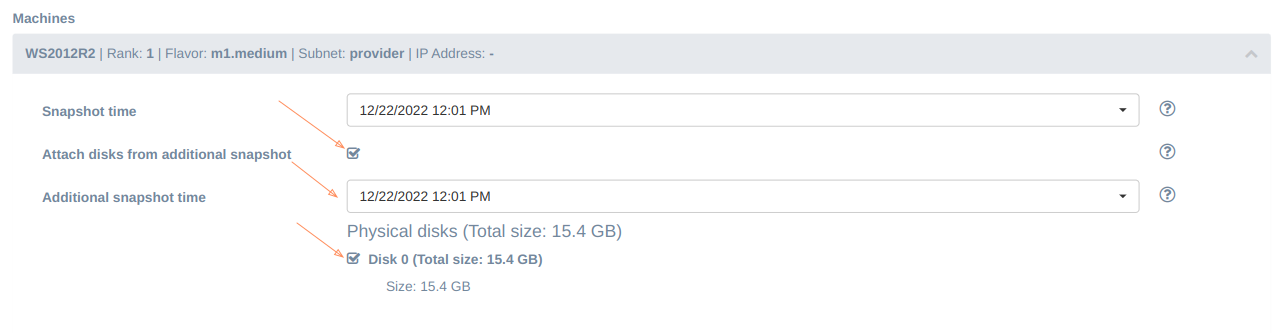 rp recovery flow3 diskattach