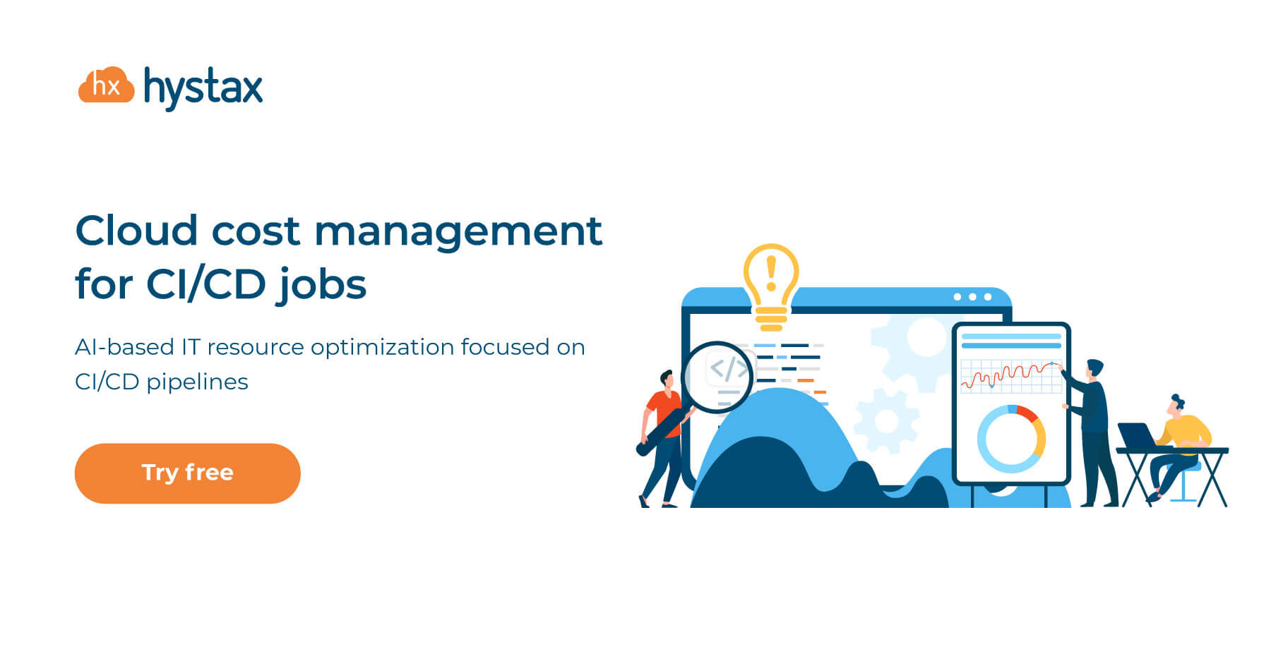 Cloud cost management for CI/CD jobs Hystax