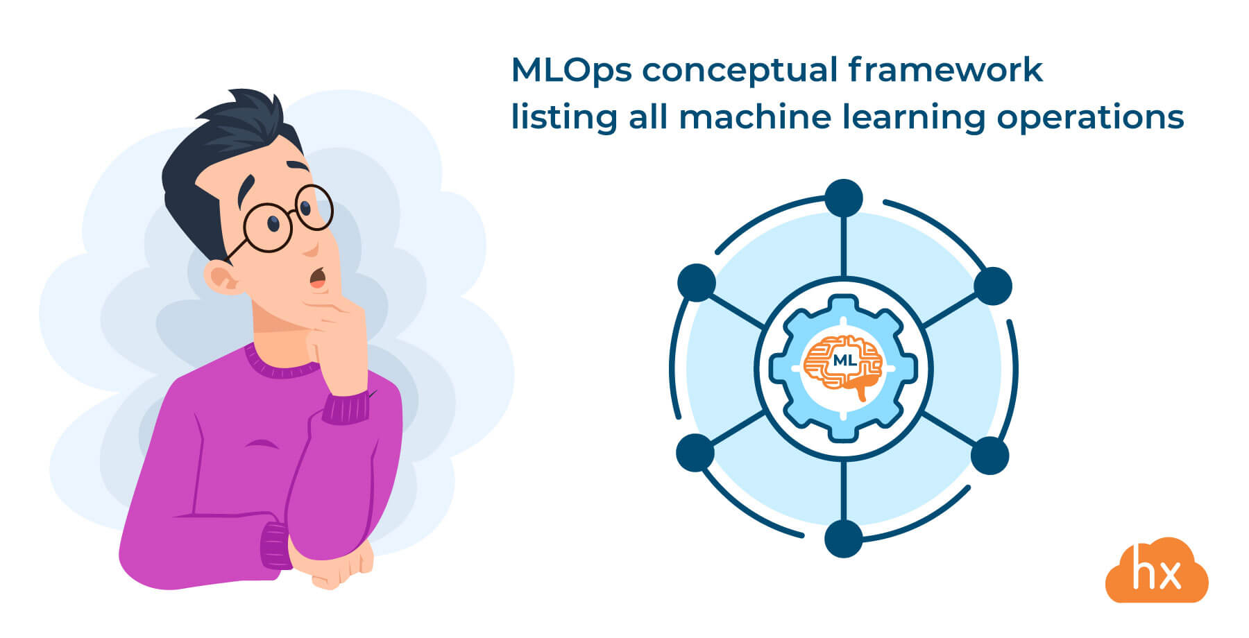 MLOps Conceptual Framework Listing All Machine Learning Operations | Hystax