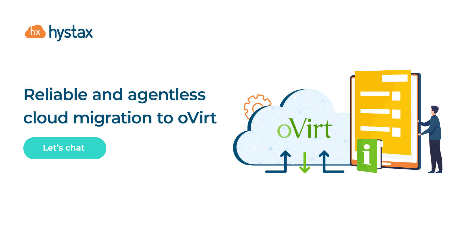 Reliable and agentless cloud migration to oVirt | Hystax