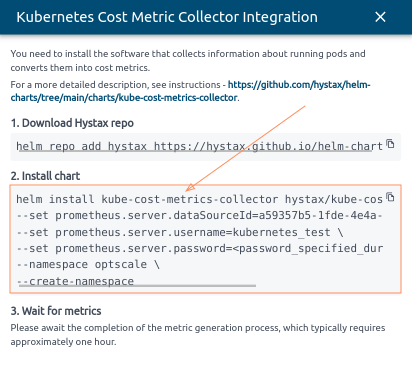 Kubernetes instructions list prod install