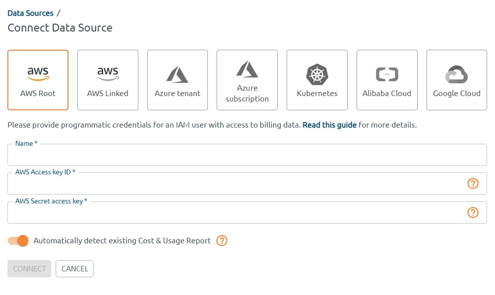 Data source integration