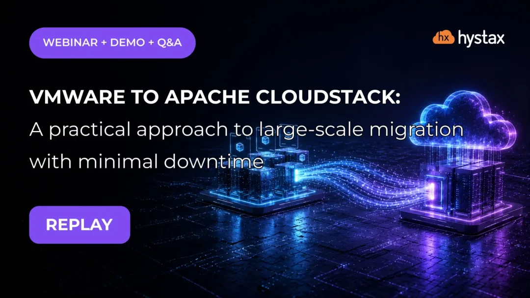 Repetición del seminario web sobre VMware y Apache CloudStack